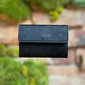 LOUIS VUITTON Mini Lin Satin Coin Purse